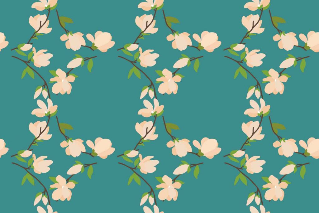 Floral Magnolia Pattern