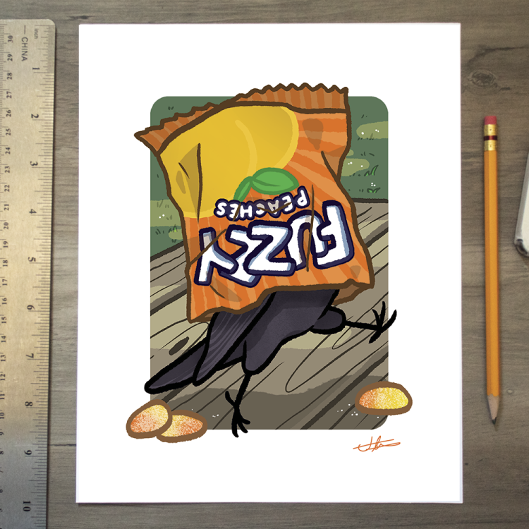 Murder-or-Treat Prints - Fuzzy Peaches