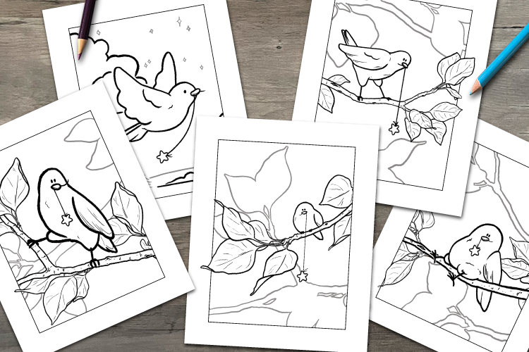 Message of Hope Colouring Pages